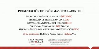 Cinco mujeres al gabinete de Cuitláhuac García en Veracruz