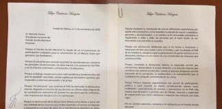 Renuncia de Calderón al PAN anticipa triunfo de Marko Cortés