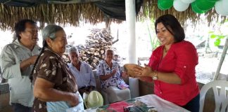 Visita dip Deisy Juan Antonio a su Distrito