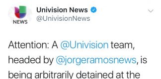Maduro retiene a periodistas de Univisión porque no le gustaron sus preguntas