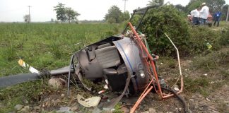 Reportan accidente de Helicóptero en Puente Nacional #Veracruz