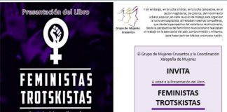 Invitan a la presentación del Libro “Feministas Trotskistas” en la Ciudad de Xalapa