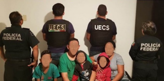 Rescatan en Chiapas a familia hondureña secuestrada