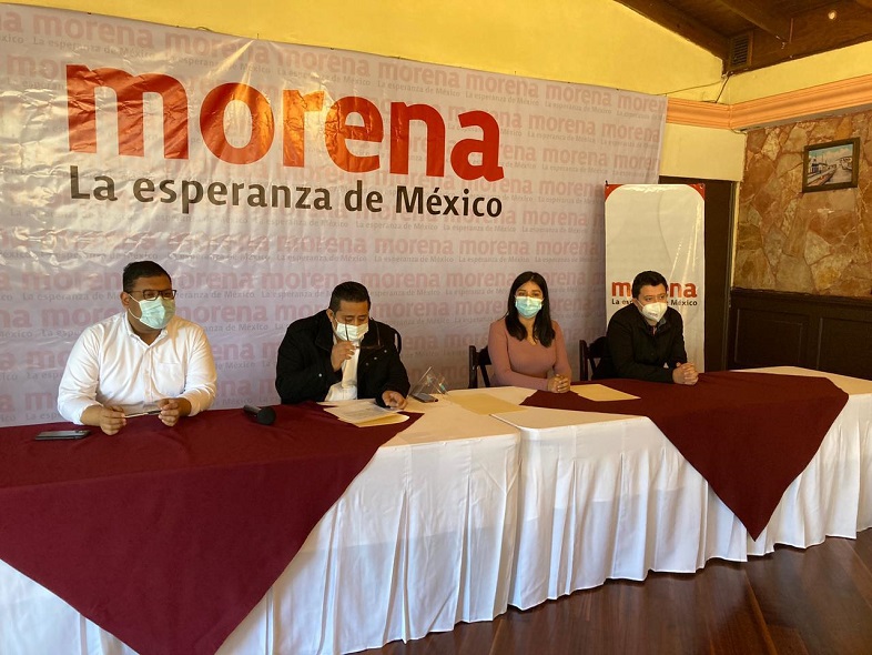 Secretarios del CEE de Morena #Veracruz respaldan Coalición 