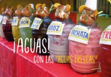 ¡Aguas! con las “aguas frescas” .