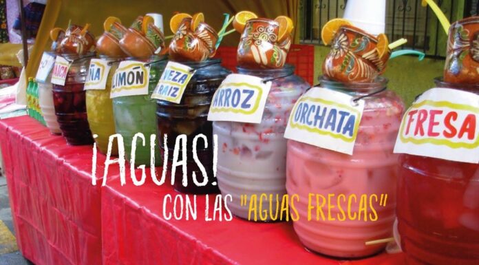 ¡Aguas! con las “aguas frescas” .