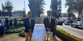 Guardia de Honor de la CEAPP en memoria de las víctimas de odio