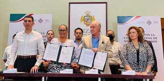 Signa convenio Ayuntamiento de Orizaba y CEDH Veracruz