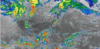 Se formó la Depresión Tropical Uno-E en el Océano Pacífico; amenazan lluvias en Veracruz, Chiapas, Oaxaca, Campeche y Tabasco