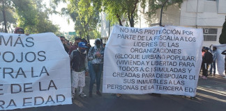 Acusan a Ernestina Godoy de proteger a organizaciones que despojan a personas mayores de sus viviendas