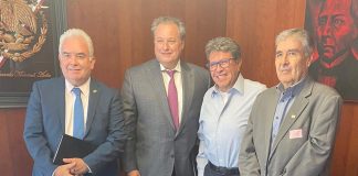 Senador Monreal y Juan Cortina analizan Leyes de aguas y protección animal.