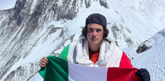 Juan Diego Martínez, el mexicano más joven en conquistar el Everest .
