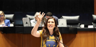 Kenia López Rabadán, contesta a alusiones personales del diputado Sergio Gutiérrez