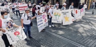 Miles de madres buscadoras protestan en marcha nacional #México