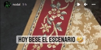 Christian Nodal a punto de hacer un “juangabrielazo” en escenario