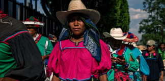 “Si estamos aquí es por una sola lucha”: pueblo wixárika en la Ciudad de México