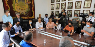 Anuncia Ahued primera etapa de rehabilitación de la calle Clavijero.