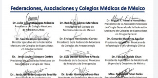 Contratación de cubanos anunciada por AMLO, es una falta grave en contra de Médicos mexicanos