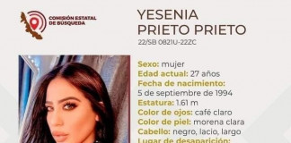 Liberan a la influencer Yesenia Prieto fue hallada maniatada de pies y manos al interior de un vehículo