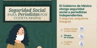 Si eres periodista independiente y no tienes seguridad social, esto te interesa.