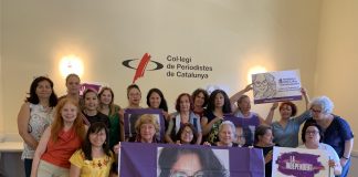 A 4 años de impunidad y complicidad Soledad Jarquín se reúne con periodistas en España.