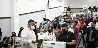 Demostración de la Urna Electrónica del IEPC Jalisco en el OPLE Veracruz servirá para enriquecer los trabajos en materia tecnológica para futuros Procesos Electorales