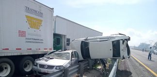 Mega Carambola en la México Puebla: dos personas fallecidas y una docena de lesionados