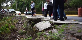 Cierran un tramo de la avenida Murillo Vidal por socavamientos #Xalapa