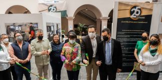 Inauguran exposición fotográfica del SAT en su 25 aniversario. #Xalapa
