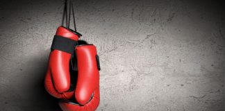 Los guantes y el sparring