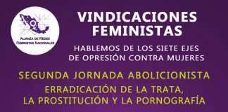 Lista la segunda Jornada Abolicionista “Trata, Prostitución y Pornografía”,