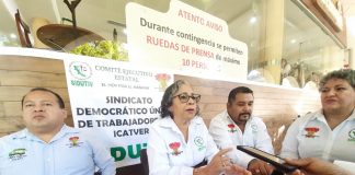 Sidutiv amaga con tomar la Secretaría del trabajo en Veracruz.