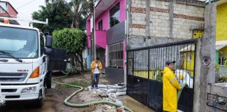 Atiende Ayuntamiento afectaciones por lluvias en colonias y avenidas principales #Xalapa