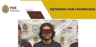 Desmienten versión de que la FGE detuvo a Marlon “N”, presunto feminicida de Monse. El se entregó