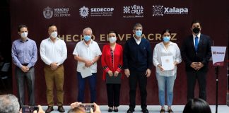 Se instala en Palacio Municipal módulo Hecho en Veracruz. #Xalapa