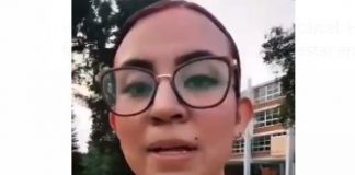 Activista denuncia violencias en la Normal Veracruzana.