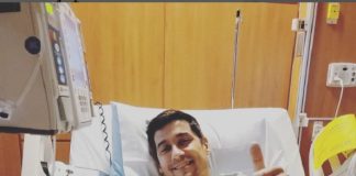 Rafael Araneda pasa el Día del Padre hospitalizado de emergencia .