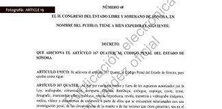 Rechazan organizaciones reforma de Durazo para acabar con la nota roja en Sonora por decreto