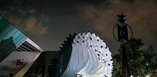 Performance cherani lúdico y simbólico en la clausura de El Aleph