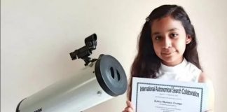 Ashley Martínez Ocampo de 11 años descubre un asteroide