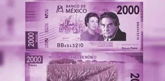 Recuerdan el diseño de los billetes de dos mil pesos.