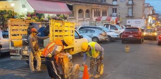 Inician trabajos en el centro de Xalapa #BusqueRutasAlternas