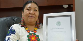 Por primera vez una lideresa wirárika es Presidenta del CONAPRED .