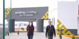 A horas de su inauguración colapsa Hospital de Perote #Viral