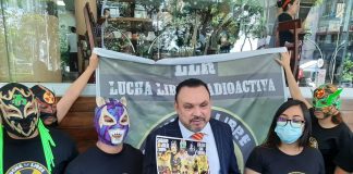 Ricardo Muñoz Riaño lanza la marca “Lucha Libre Radioactiva” para impulsar a jóvenes talentos.