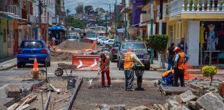 Continúa Ayuntamiento con rehabilitación de calles con concreto hidráulico #Xalapa