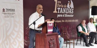 Se inaugura la Primera Feria de Tandas para el Bienestar en Xalapa .