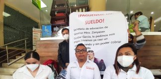 Exhortan a García Jiménez a intervenir en adeudo de 10 meses a docentes de la SNTE en Veracruz .
