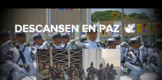 Así despiden a los 14 marinos caídos en el desplome del helicóptero escolta de SEMAR