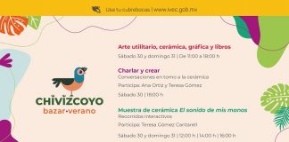 Invita IVEC al Chivizcoyo bazar de julio, en la Casa de Cultura de Coatepec
